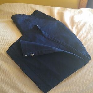 JMS Just My Size Blue Elastic Waist Capri Pant 16W 1X